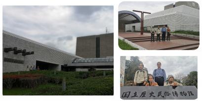 千葉県佐倉市にある国立歴史民俗博物館(愛称「歴博」)を見学してきました♫
古代から現代に至るまでの日本の歩みを復元模型や実物資料を見ながら学ぶ事ができます♩
駅から徒歩で移動しましたが博物館の周りには大量の土嚢の撤去作業なども行われ、先日の台風や大雨の爪痕が残っていました♬
経路には通行止めになっていた所もあったので少々遠回りになりましたが、皆さん楽しそうに歩いていました♪